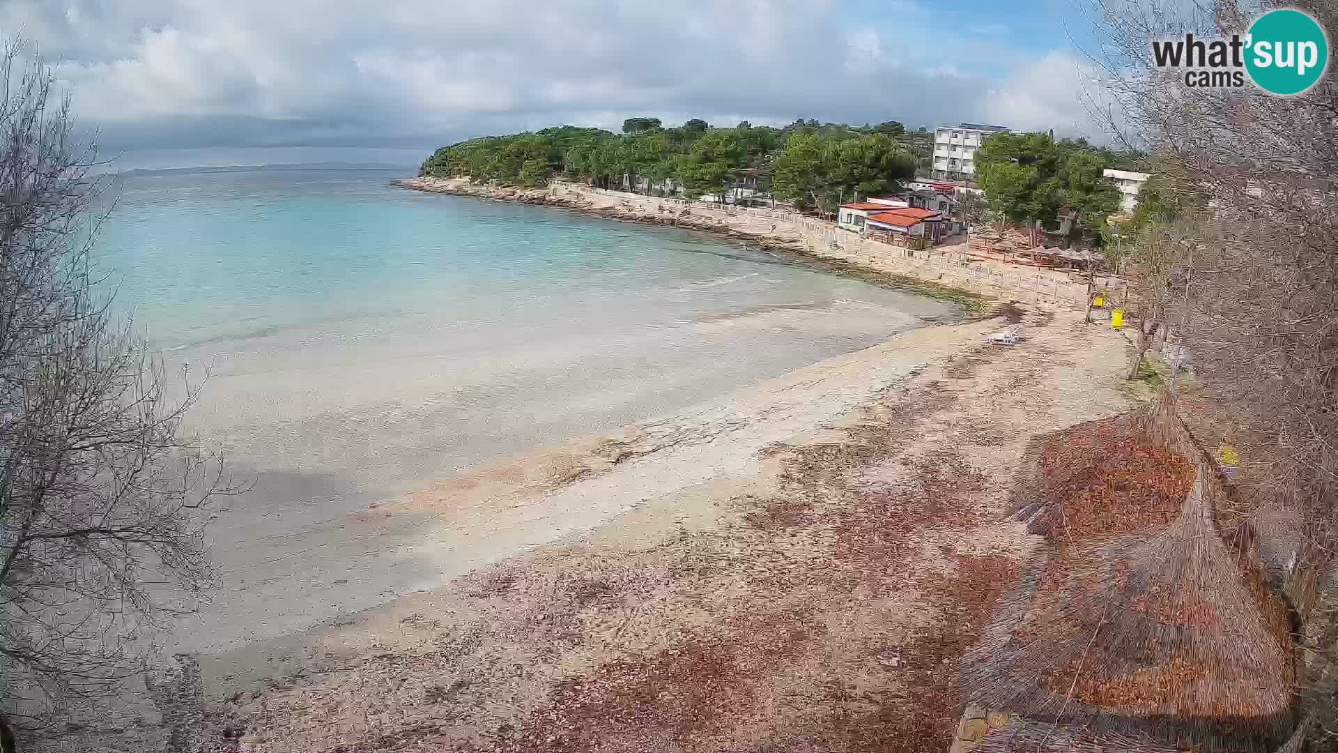 Plaža Slanica Murter – web kamera