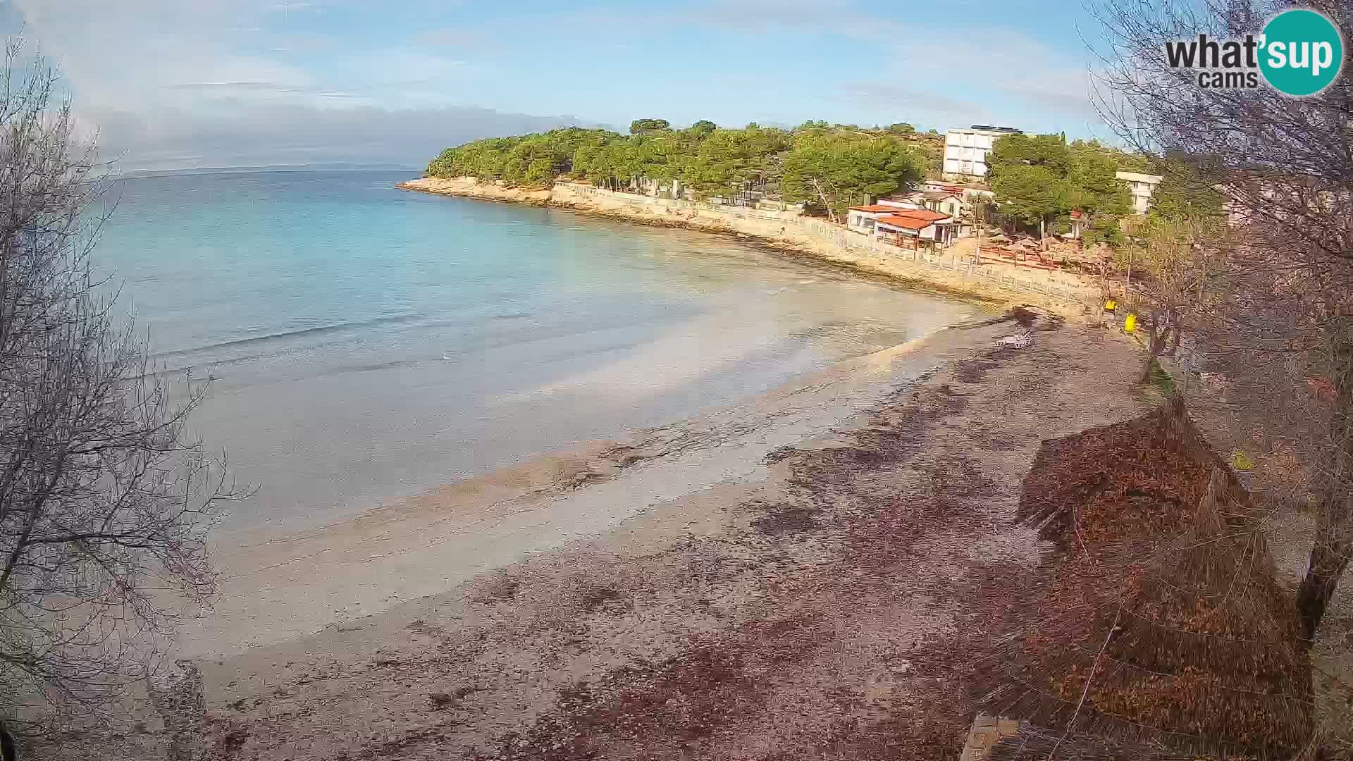 Strand Slanica Murter – webcam