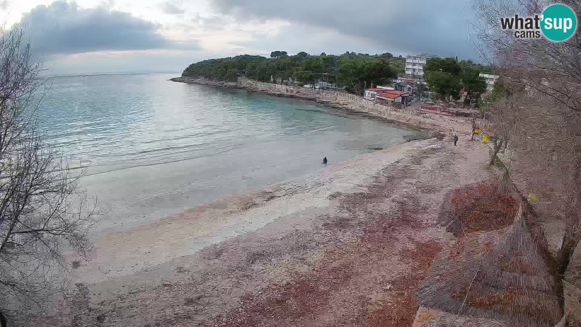 Strand Slanica Murter – webcam