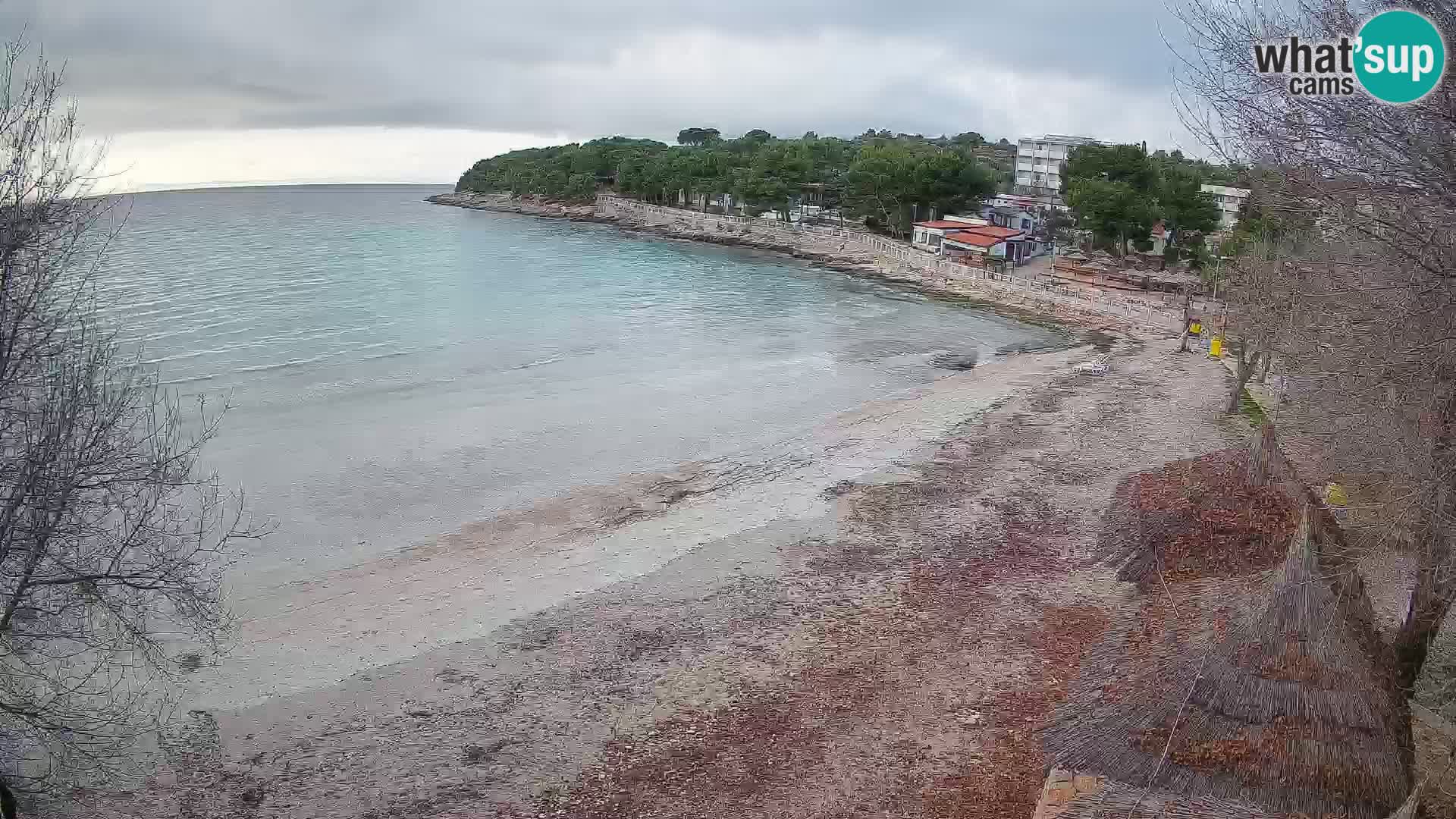 Plaža Slanica Murter – web kamera
