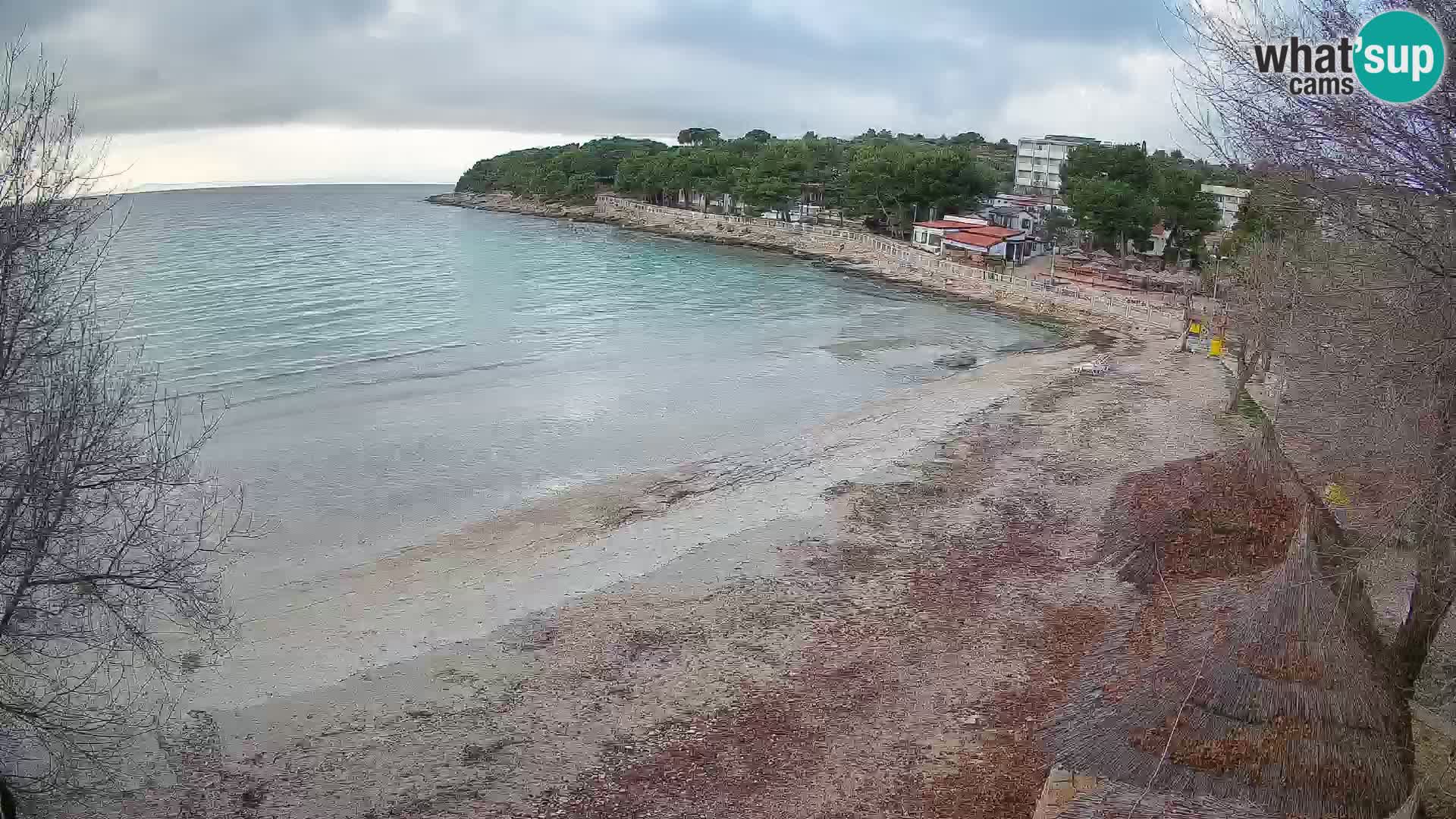 Plaža Slanica Murter – web kamera
