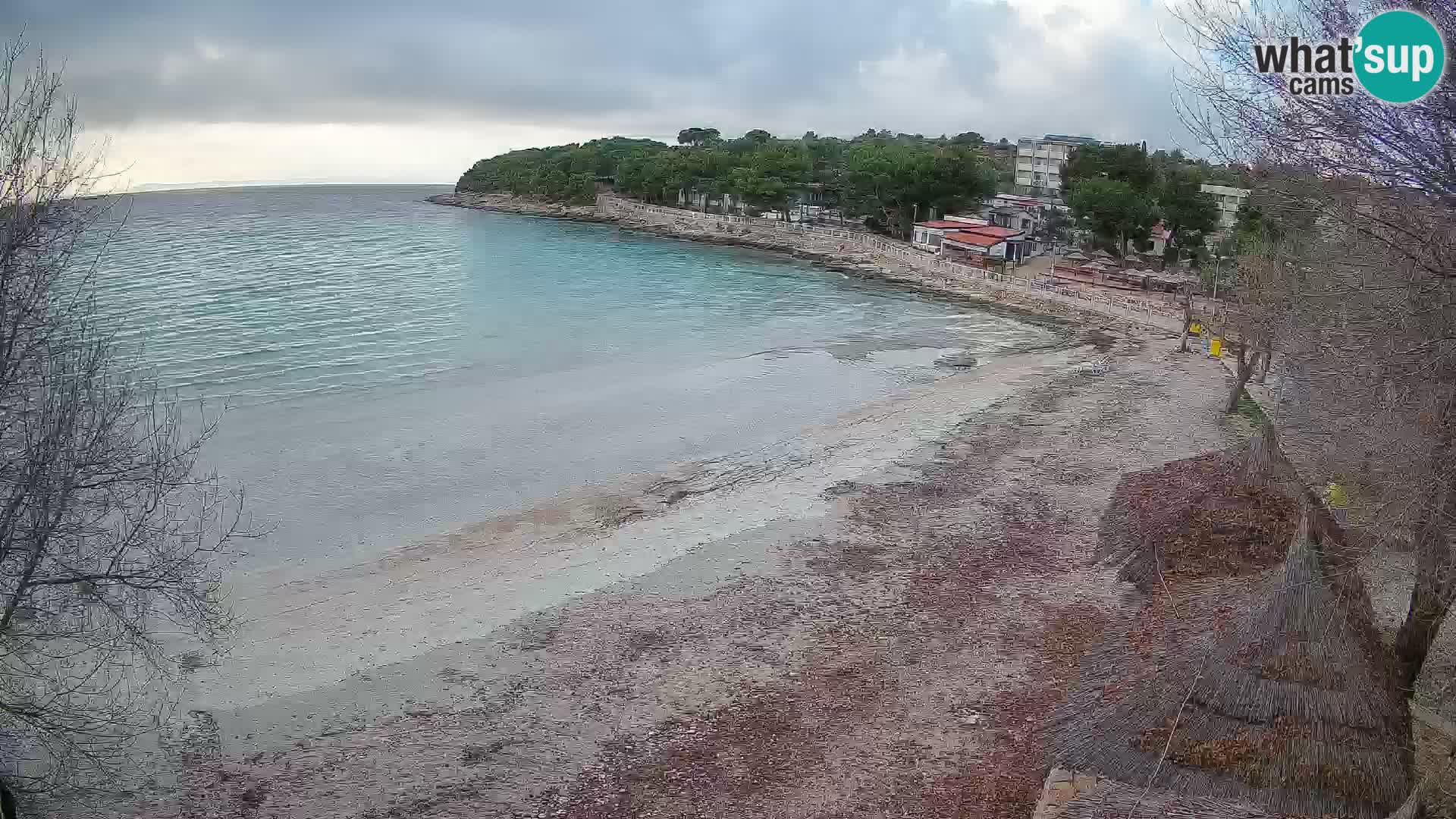 Strand Slanica Murter – webcam
