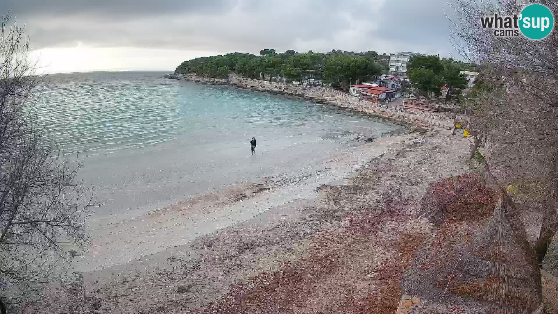 Plaža Slanica Murter – web kamera