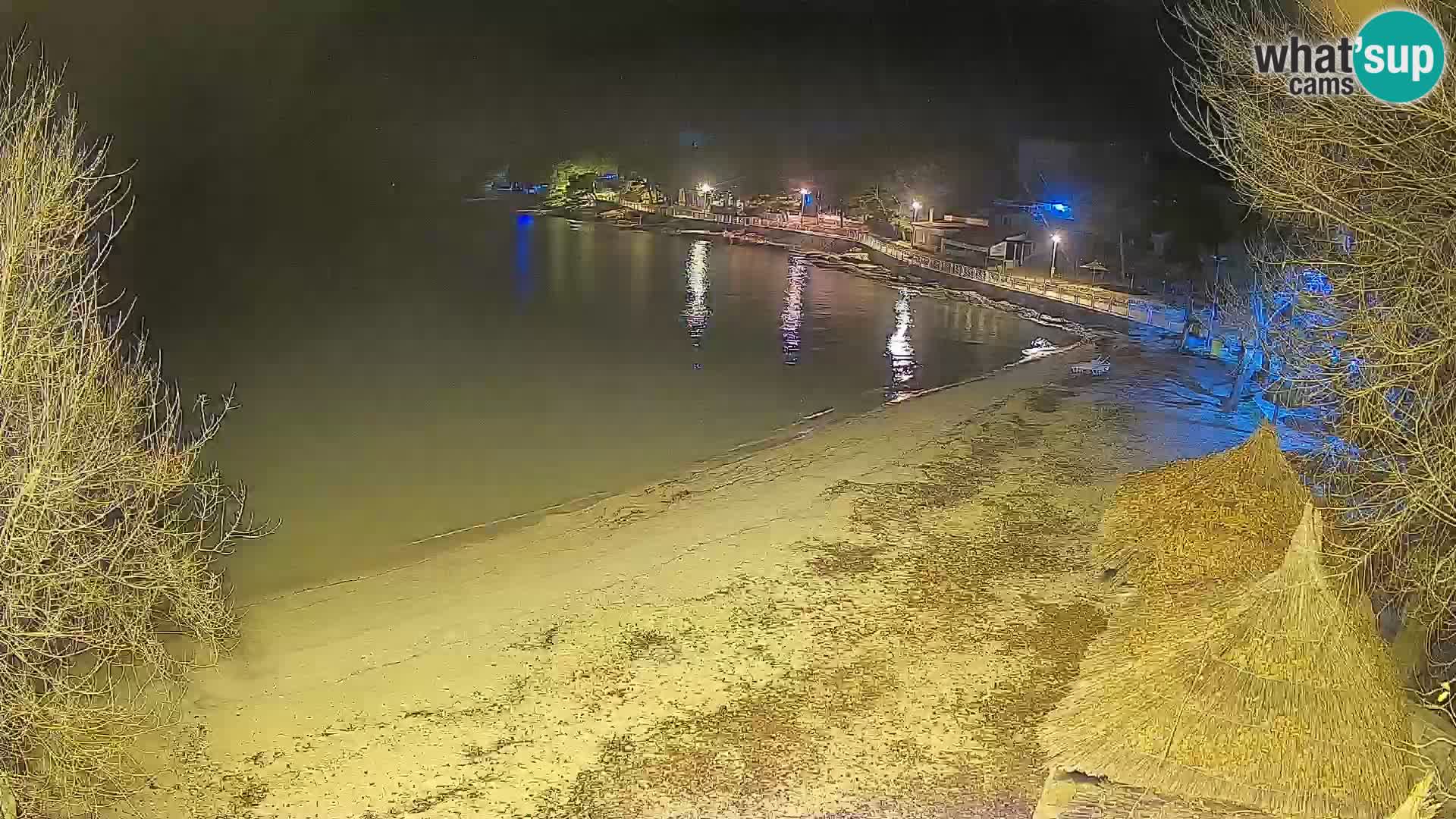 Plaža Slanica Murter – web kamera