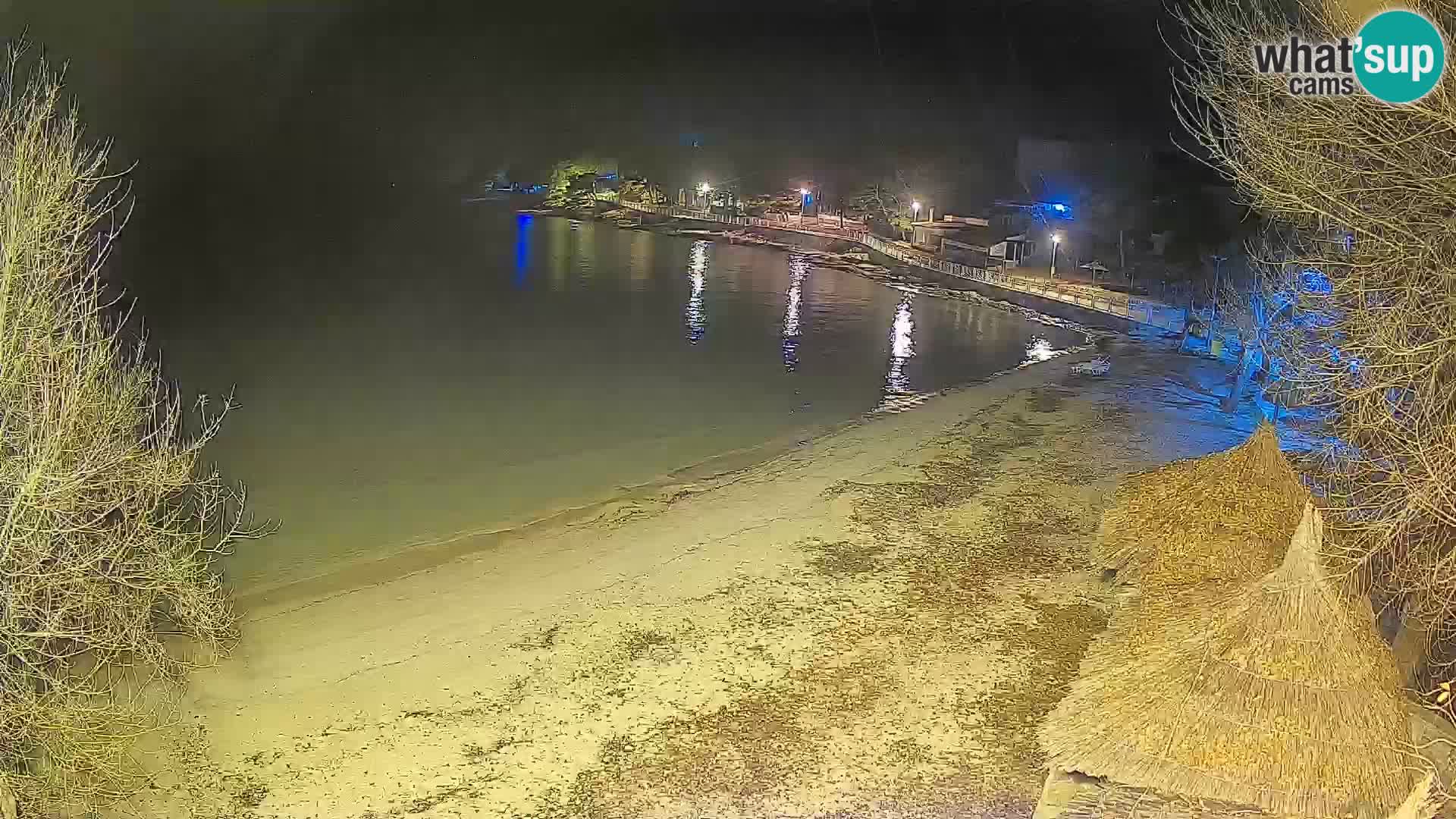 Plaža Slanica Murter – web kamera