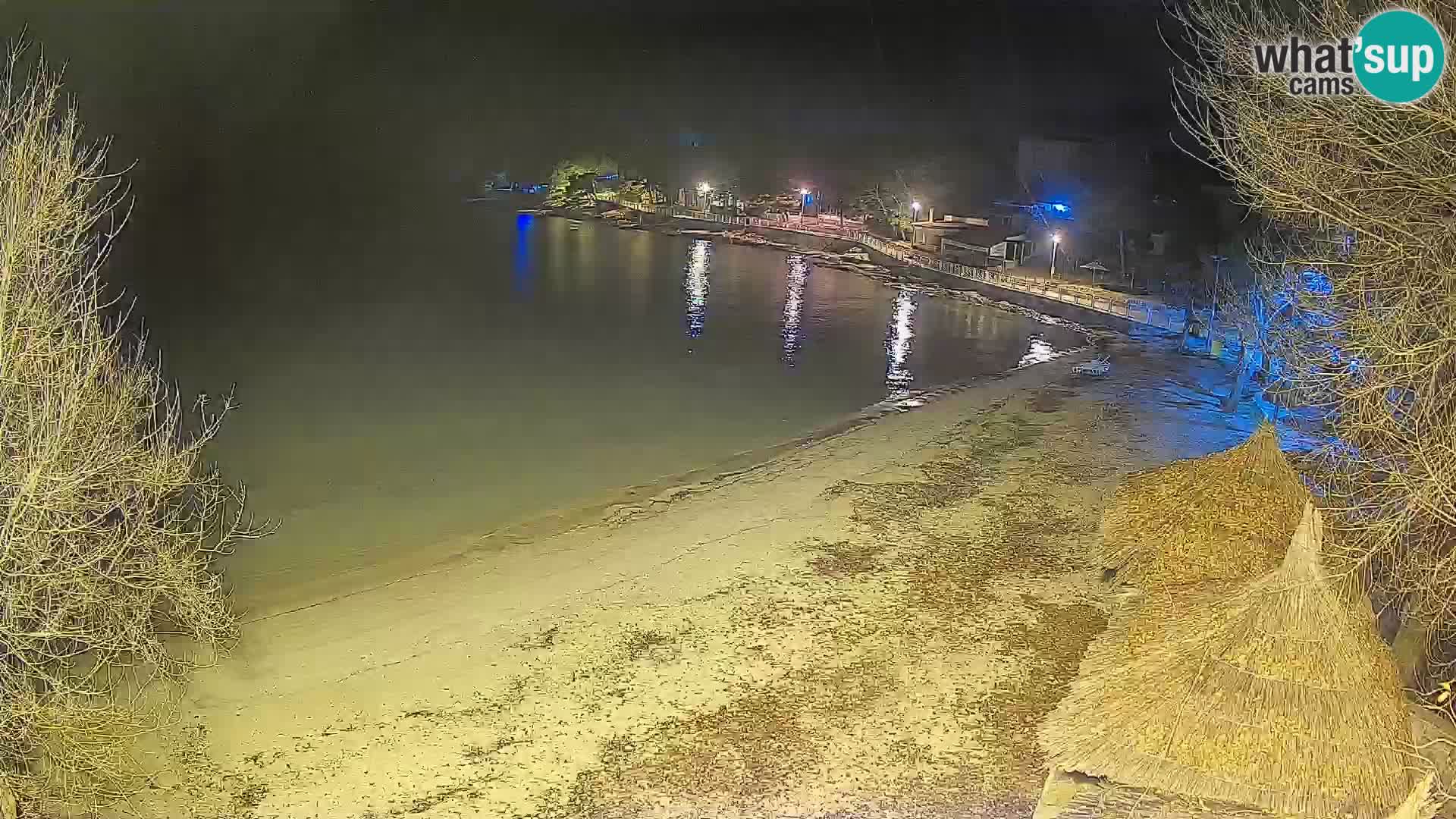 Strand Slanica Murter – webcam