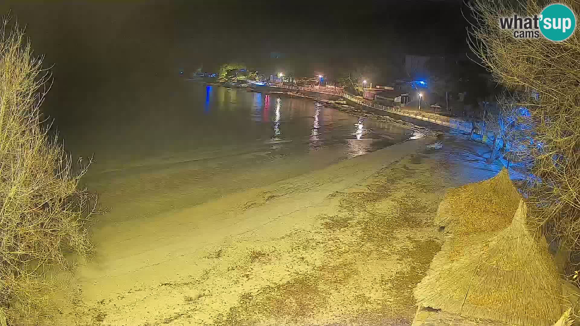 Strand Slanica Murter – webcam