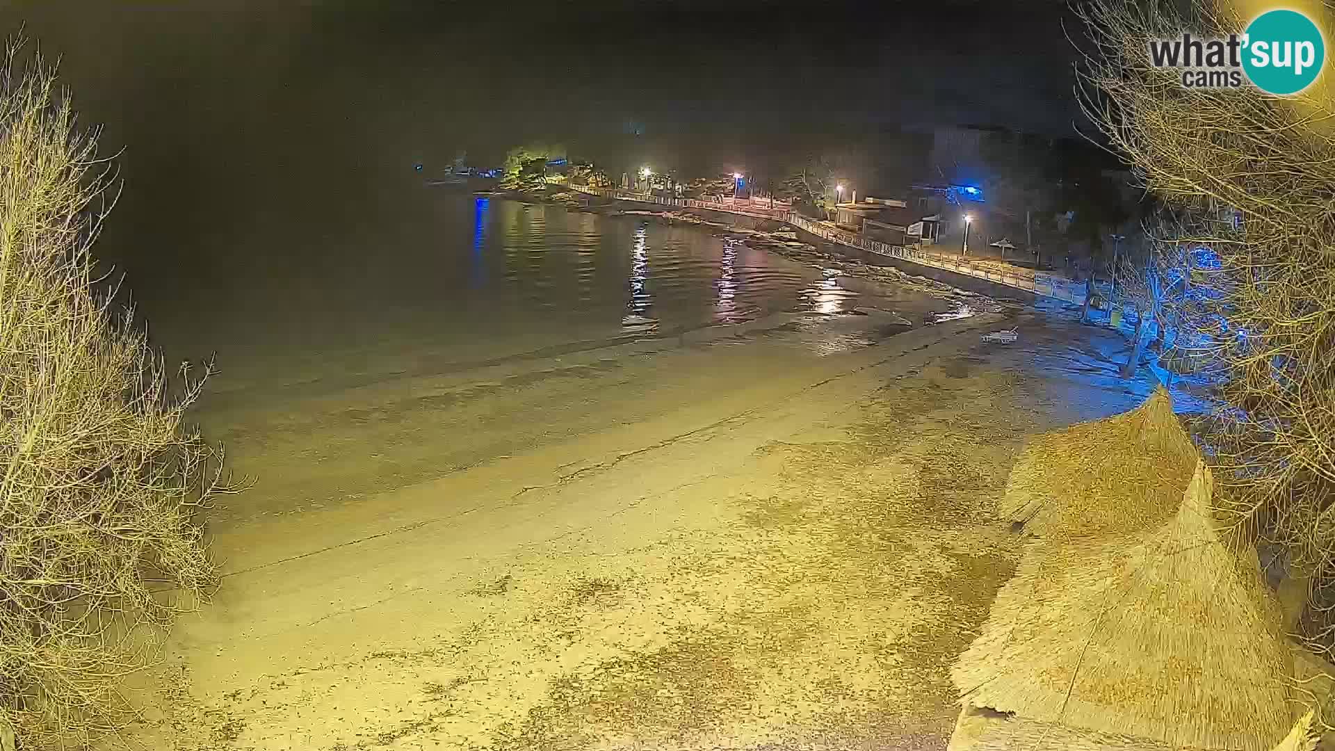 Strand Slanica Murter – webcam