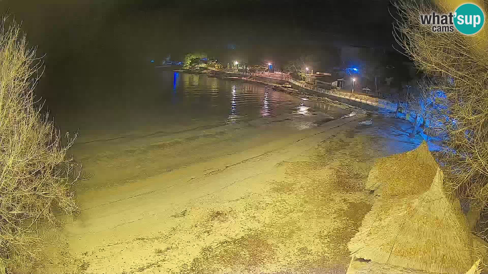 Strand Slanica Murter – webcam