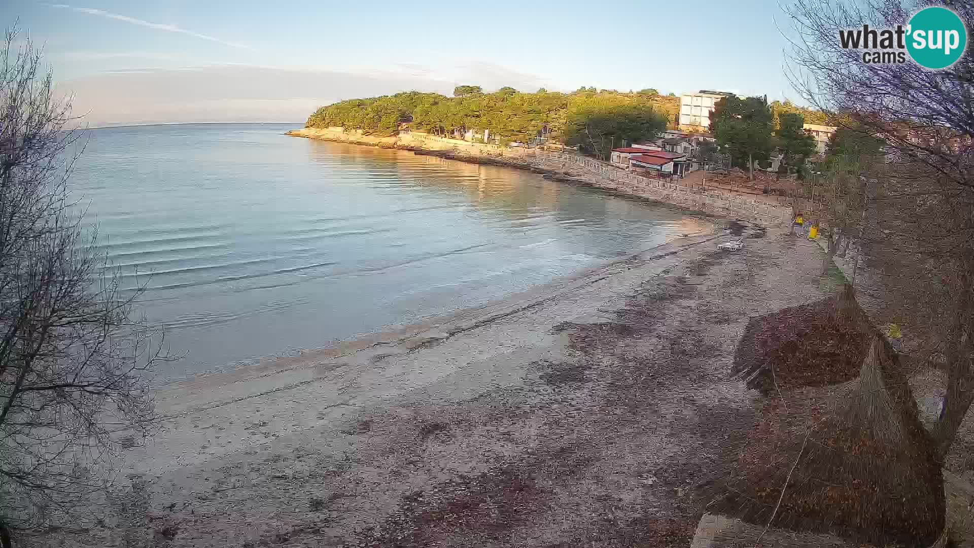 Plaža Slanica Murter – kamera v živo