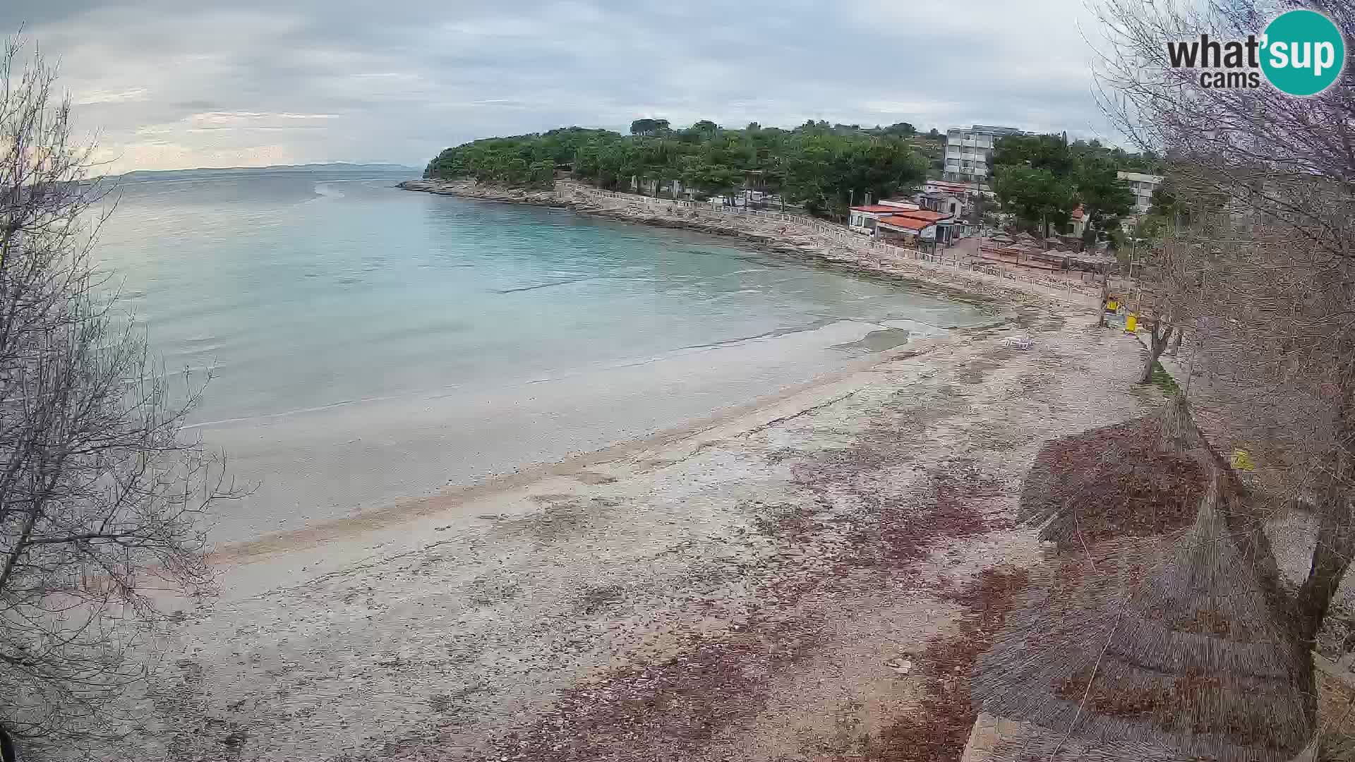 Plaža Slanica Murter – web kamera