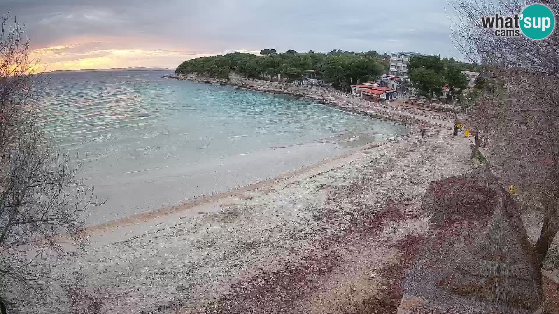 Plaža Slanica Murter – web kamera