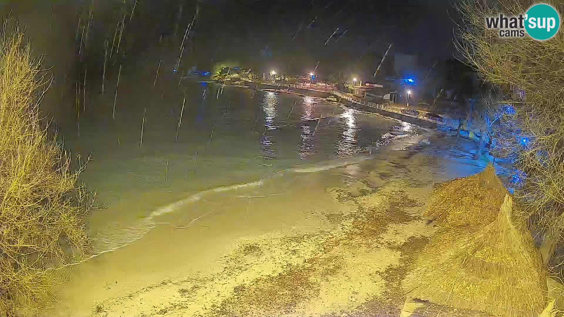 Strand Slanica Murter – webcam