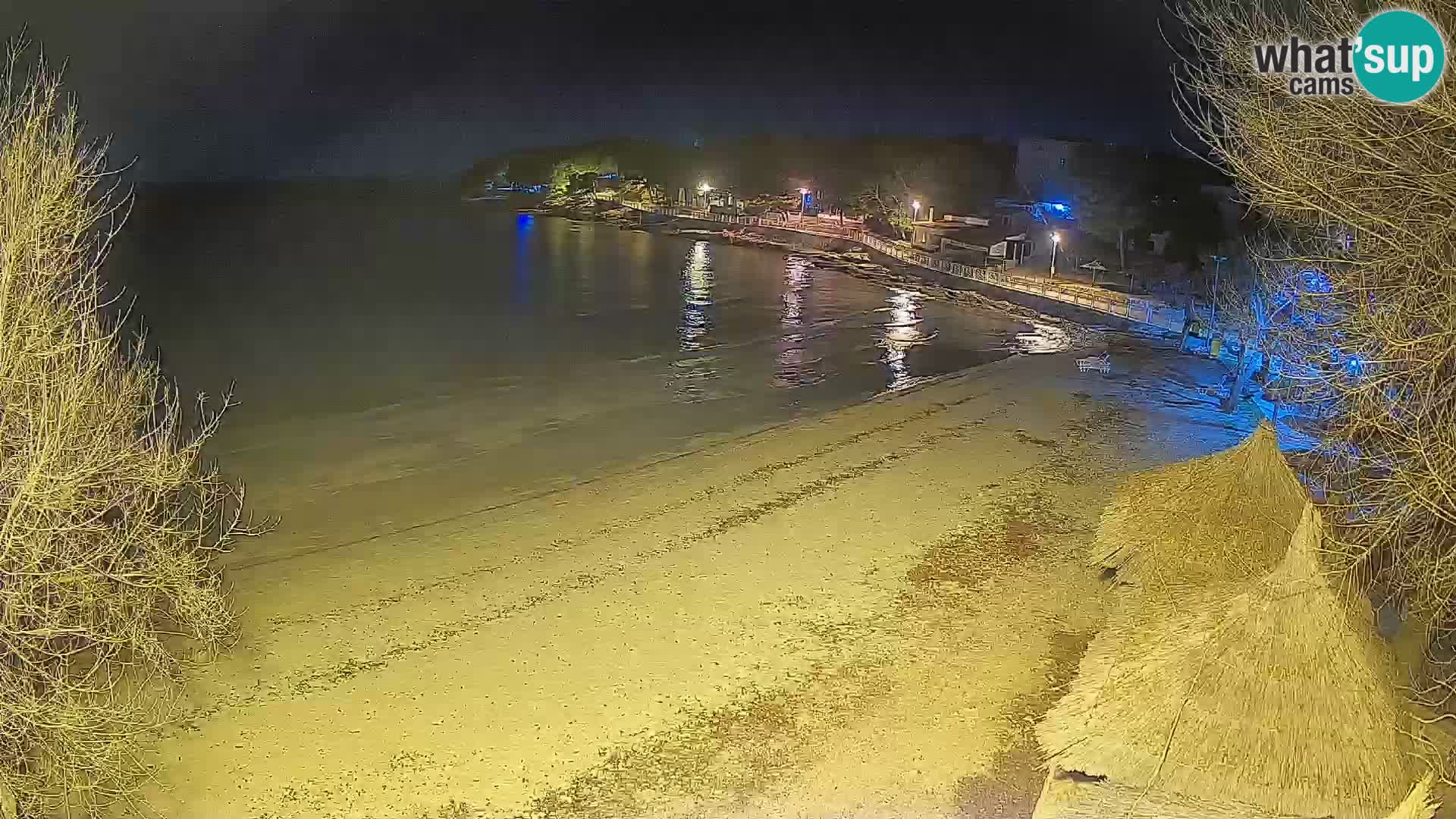 Strand Slanica Murter – webcam