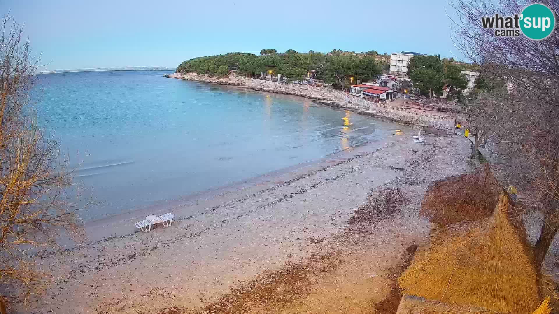 Plaža Slanica Murter – kamera v živo