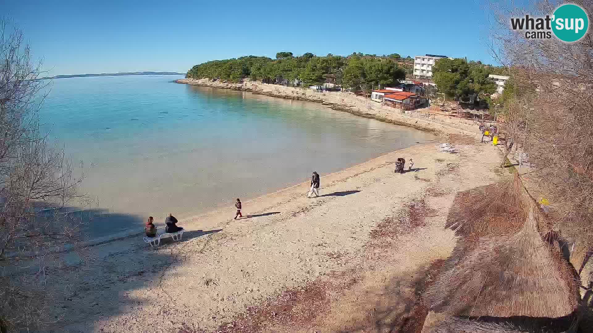 Plaža Slanica Murter – kamera v živo