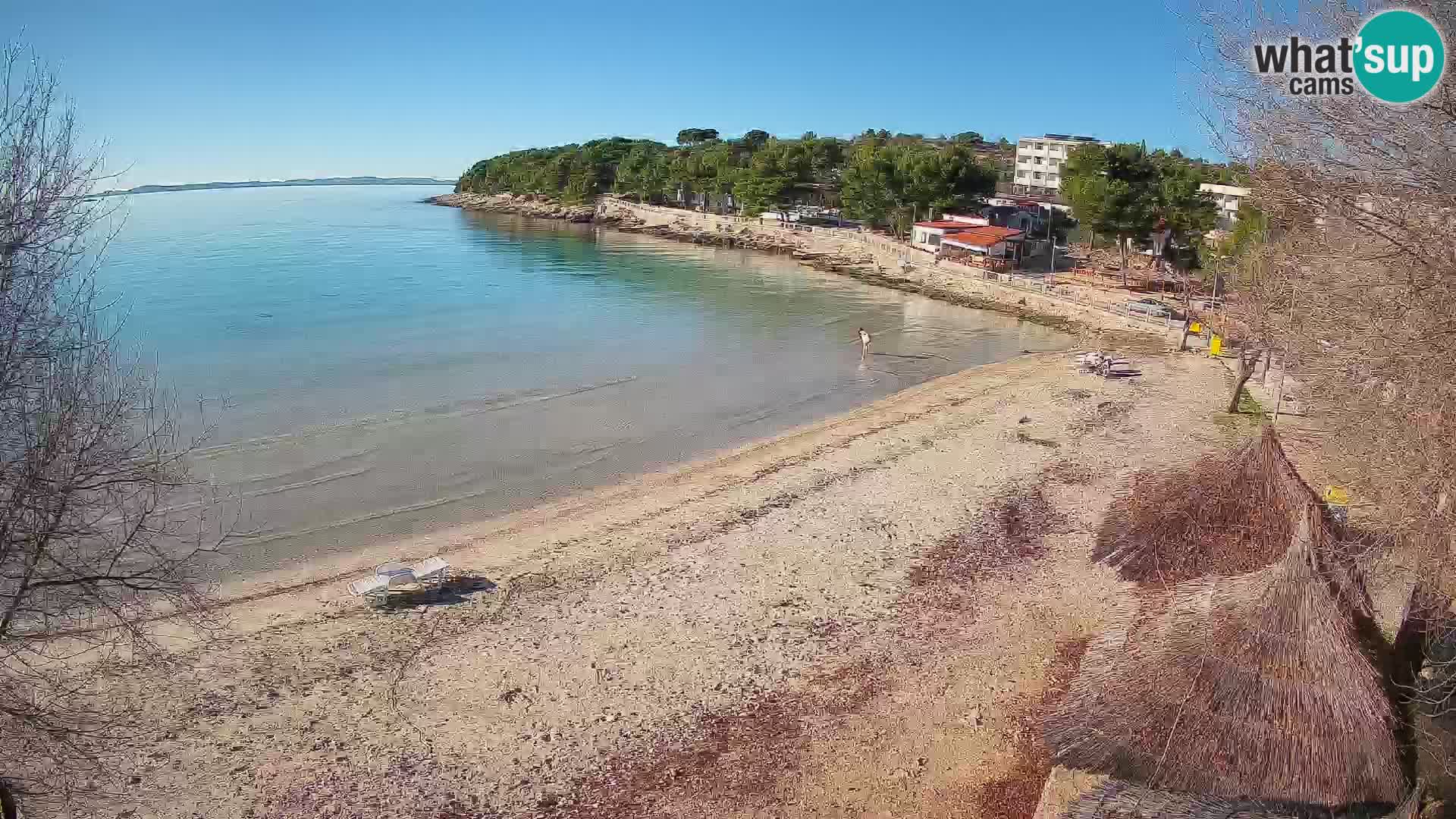 Plaža Slanica Murter – kamera v živo