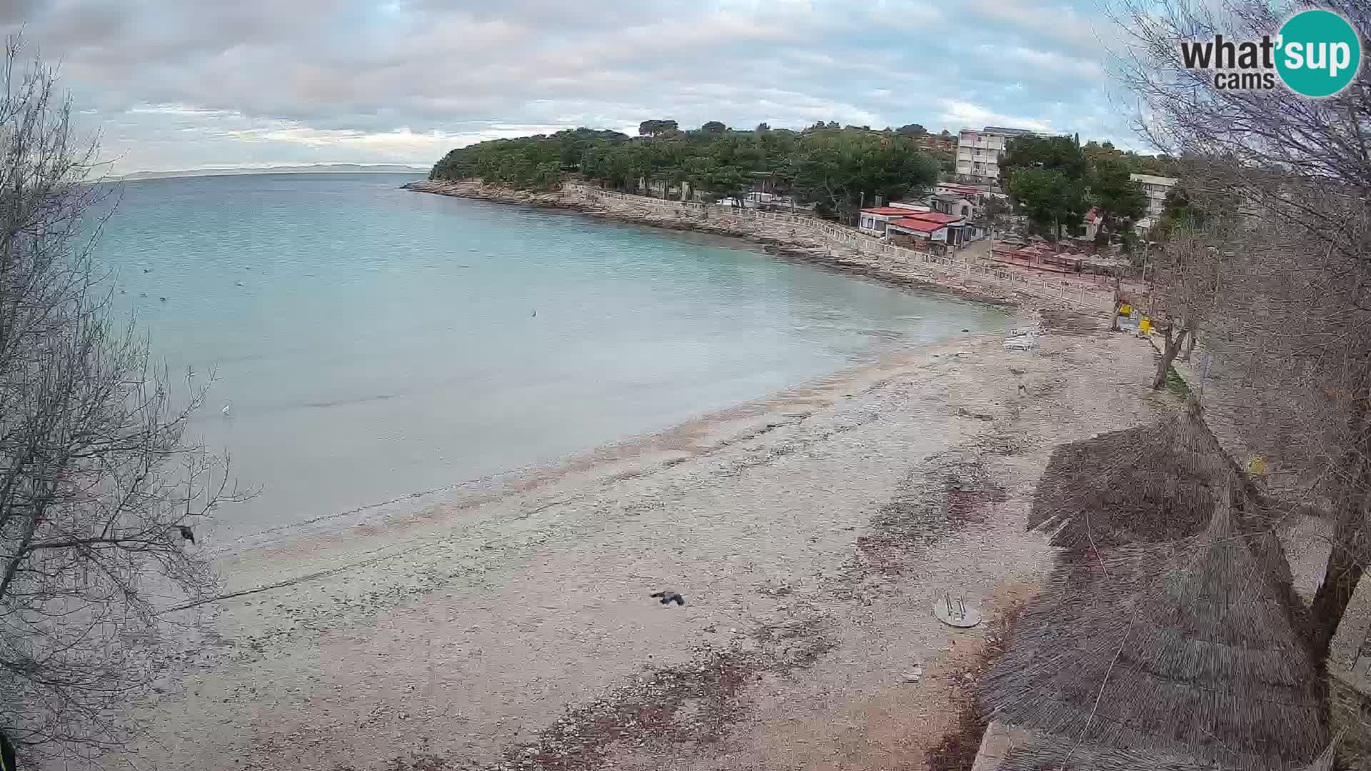 Plaža Slanica Murter – web kamera