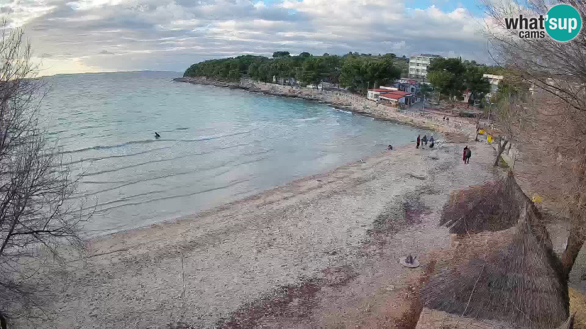 Plaža Slanica Murter – web kamera
