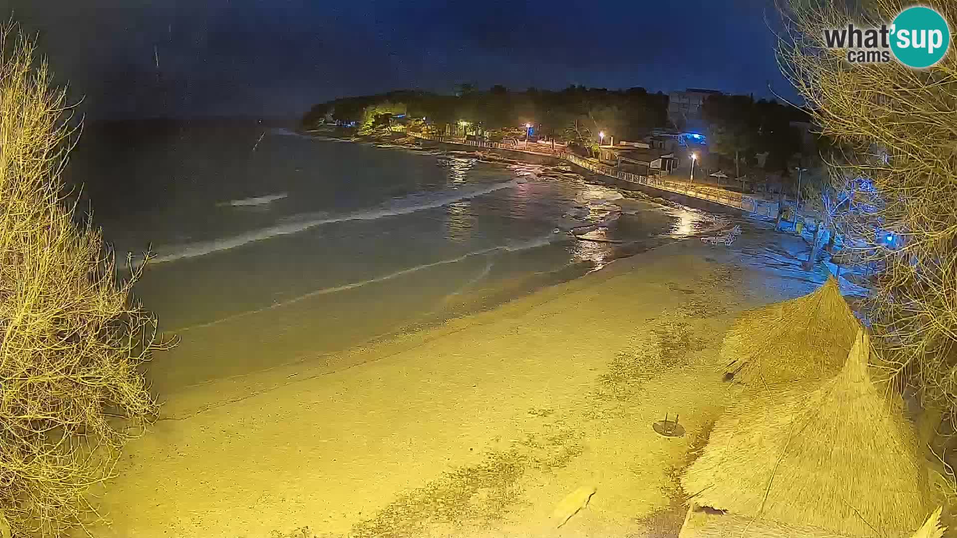 Plaža Slanica Murter – web kamera