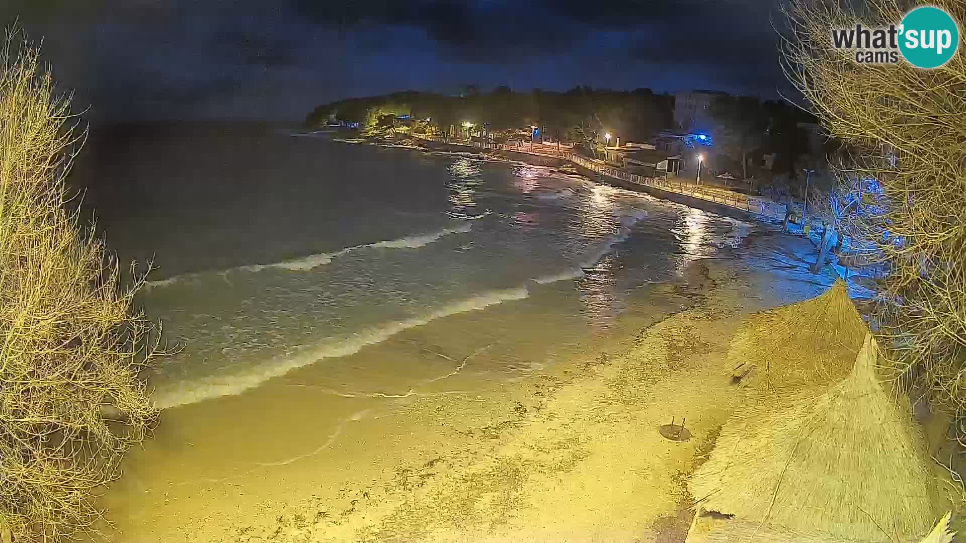 Strand Slanica Murter – webcam