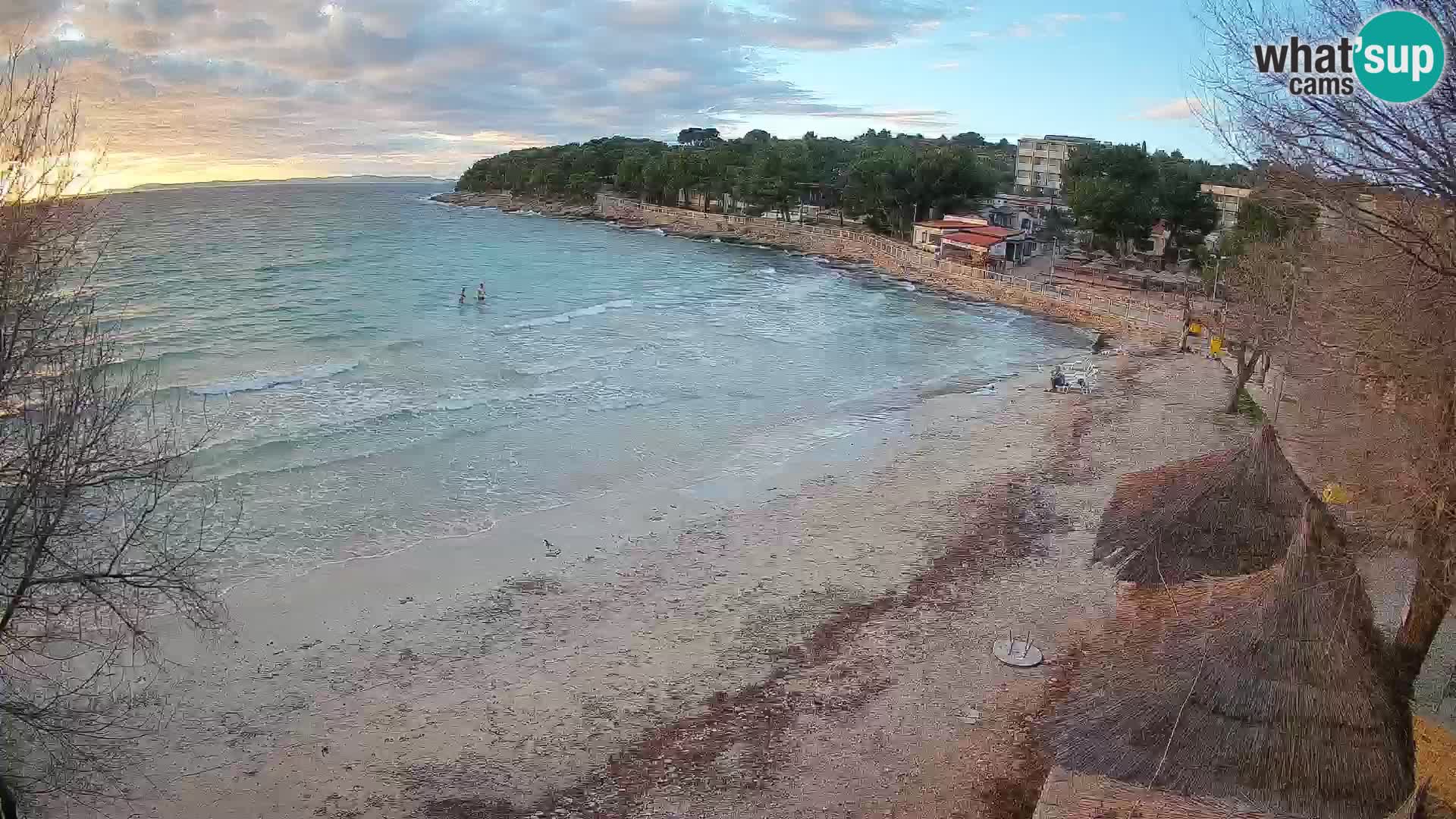Plaža Slanica Murter – web kamera