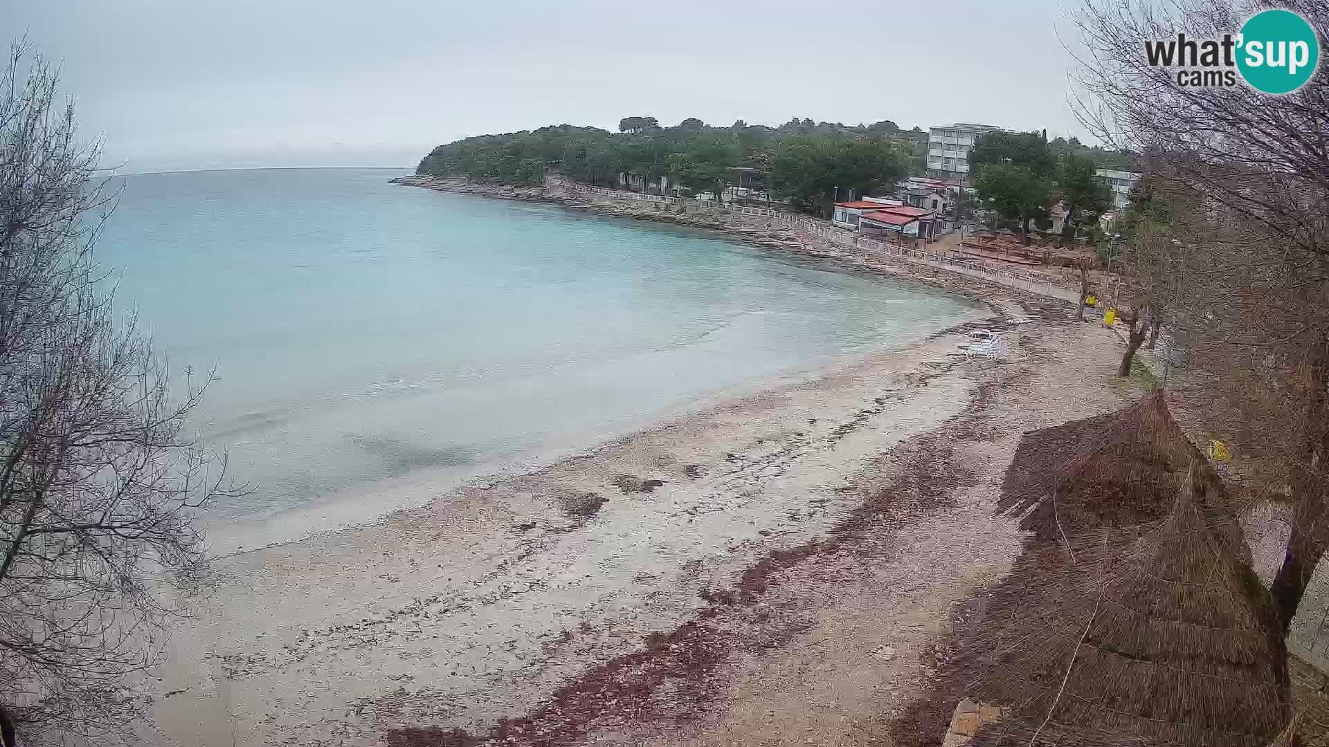 Strand Slanica Murter – webcam