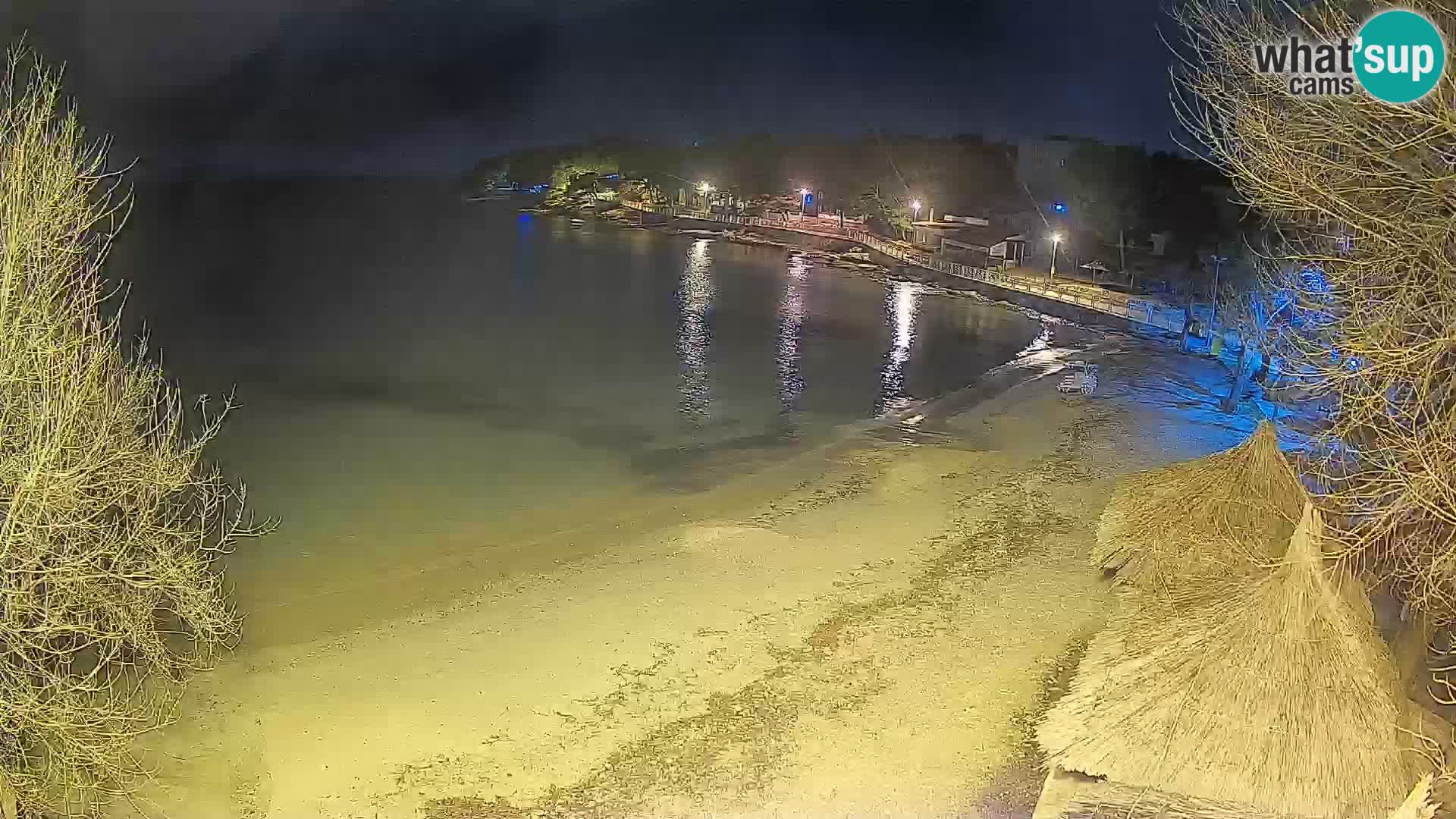 Plaža Slanica Murter – web kamera