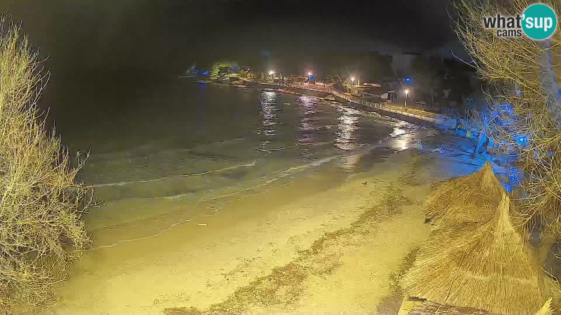 Plaža Slanica Murter – kamera v živo