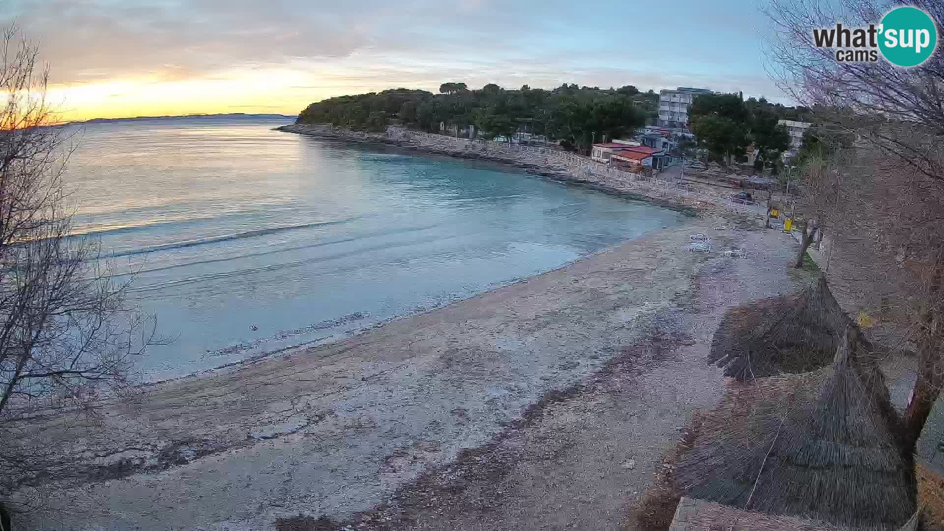 Plaža Slanica Murter – web kamera