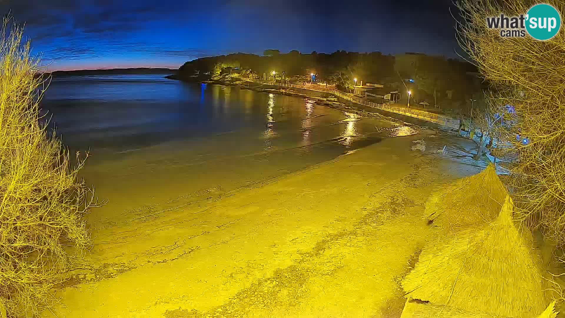Plaža Slanica Murter – kamera v živo