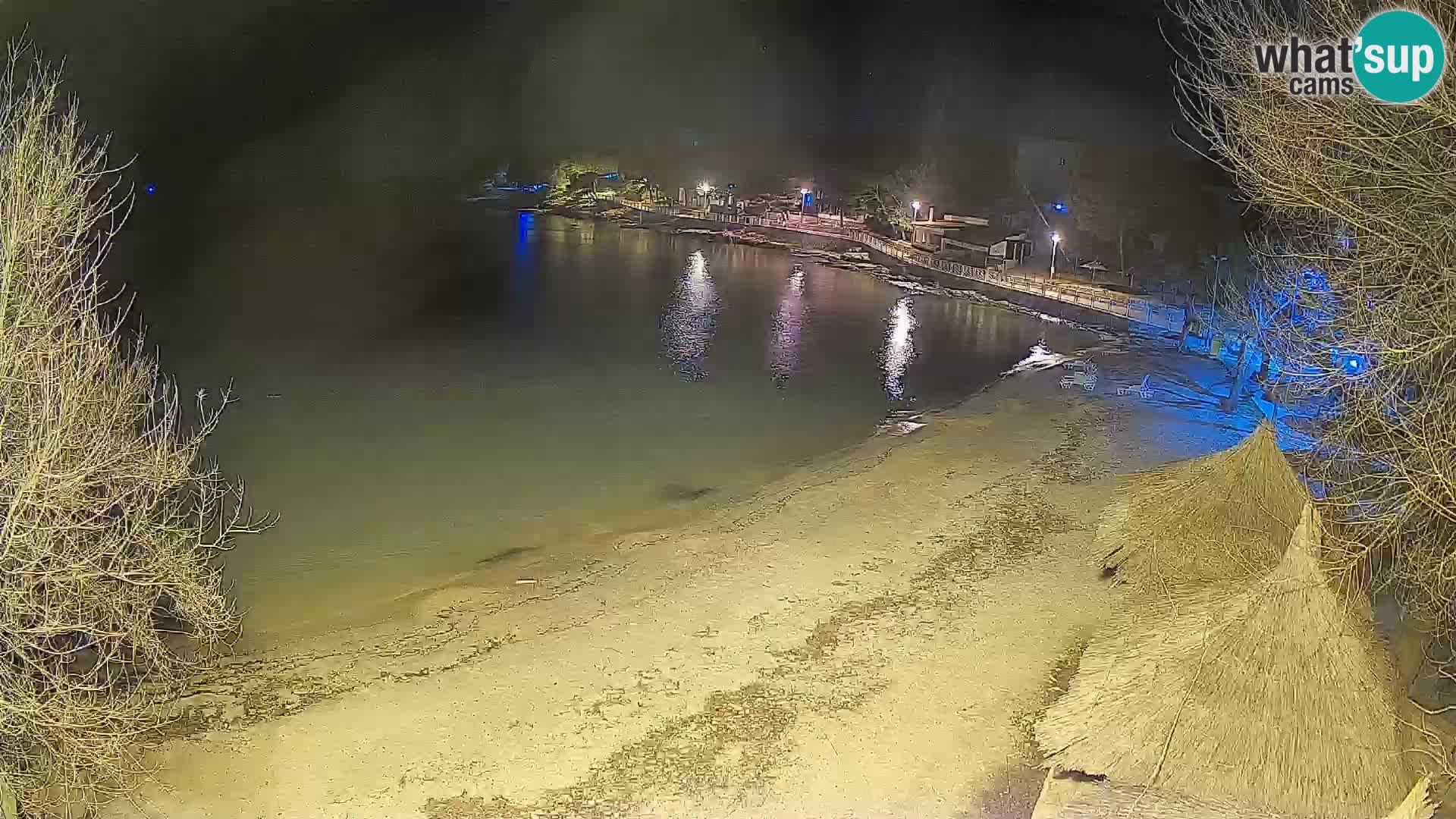 Strand Slanica Murter – webcam