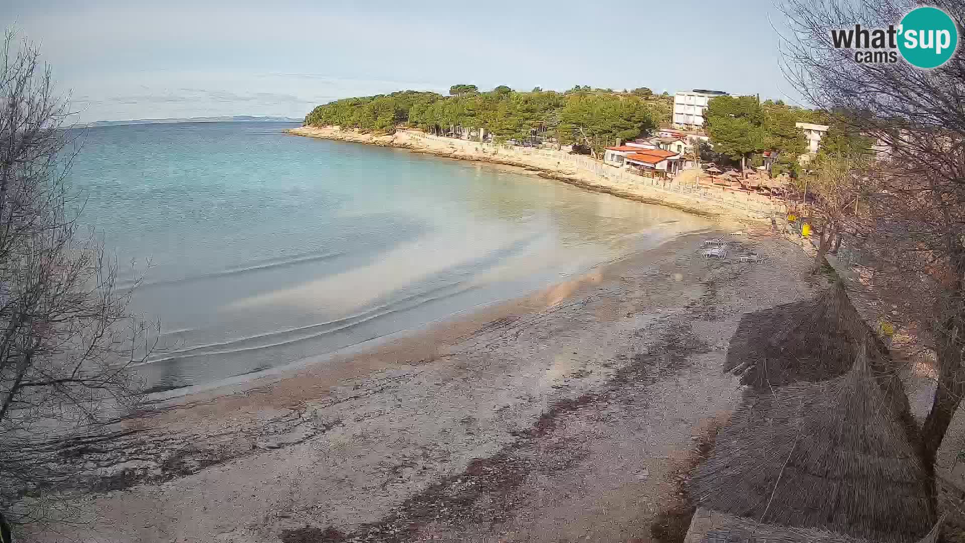 Plaža Slanica Murter – kamera v živo