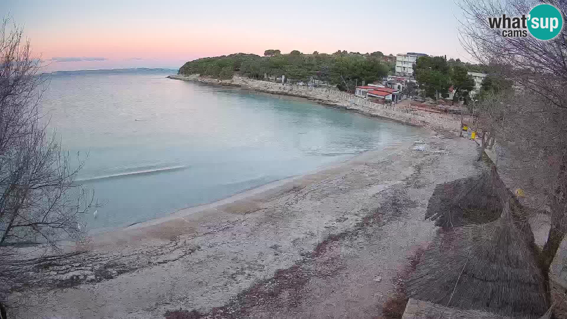 Plaža Slanica Murter – web kamera