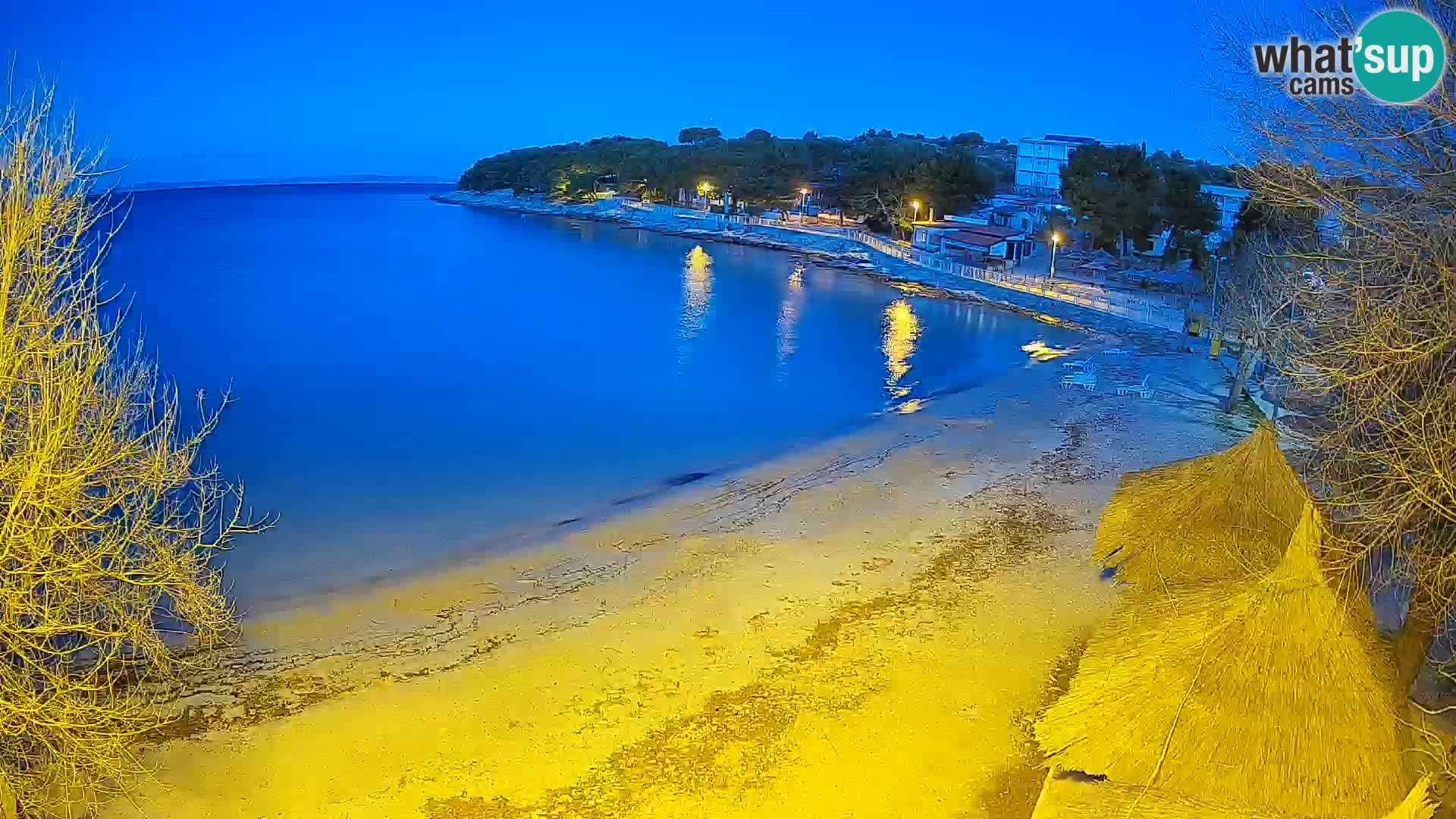Plaža Slanica Murter – kamera v živo