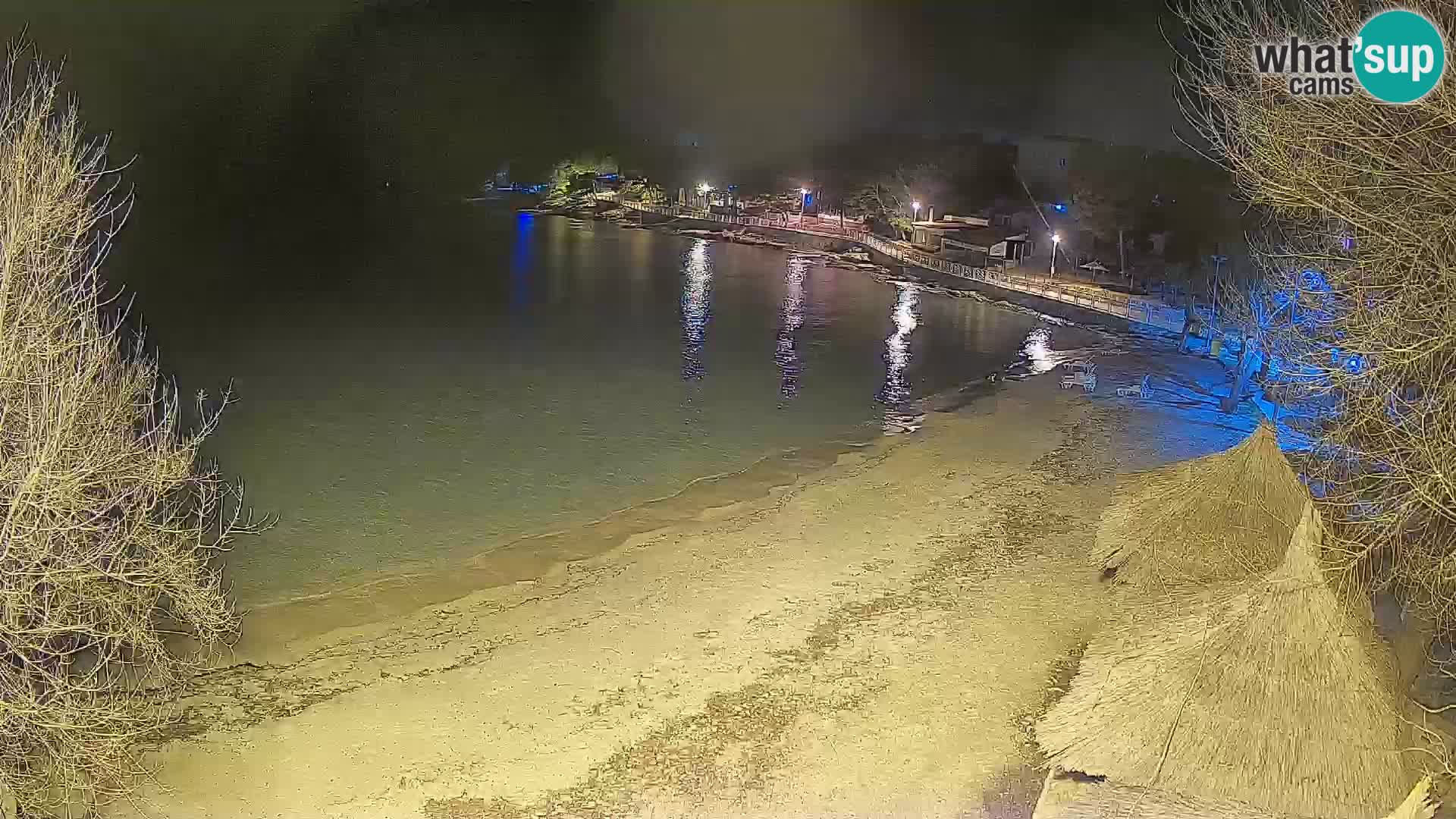 Plaža Slanica Murter – web kamera