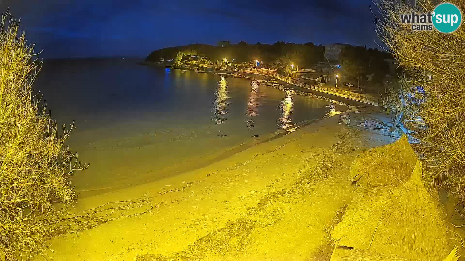 Plaža Slanica Murter – web kamera