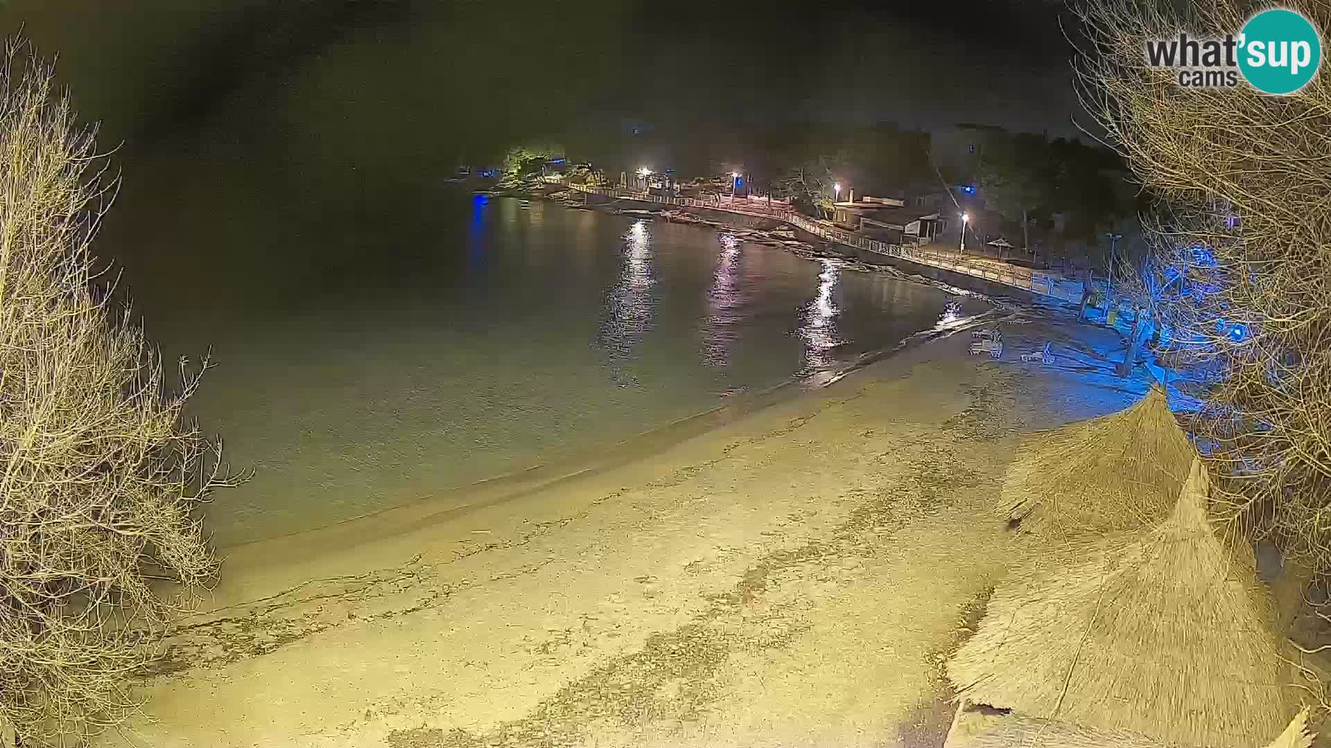 Plaža Slanica Murter – web kamera