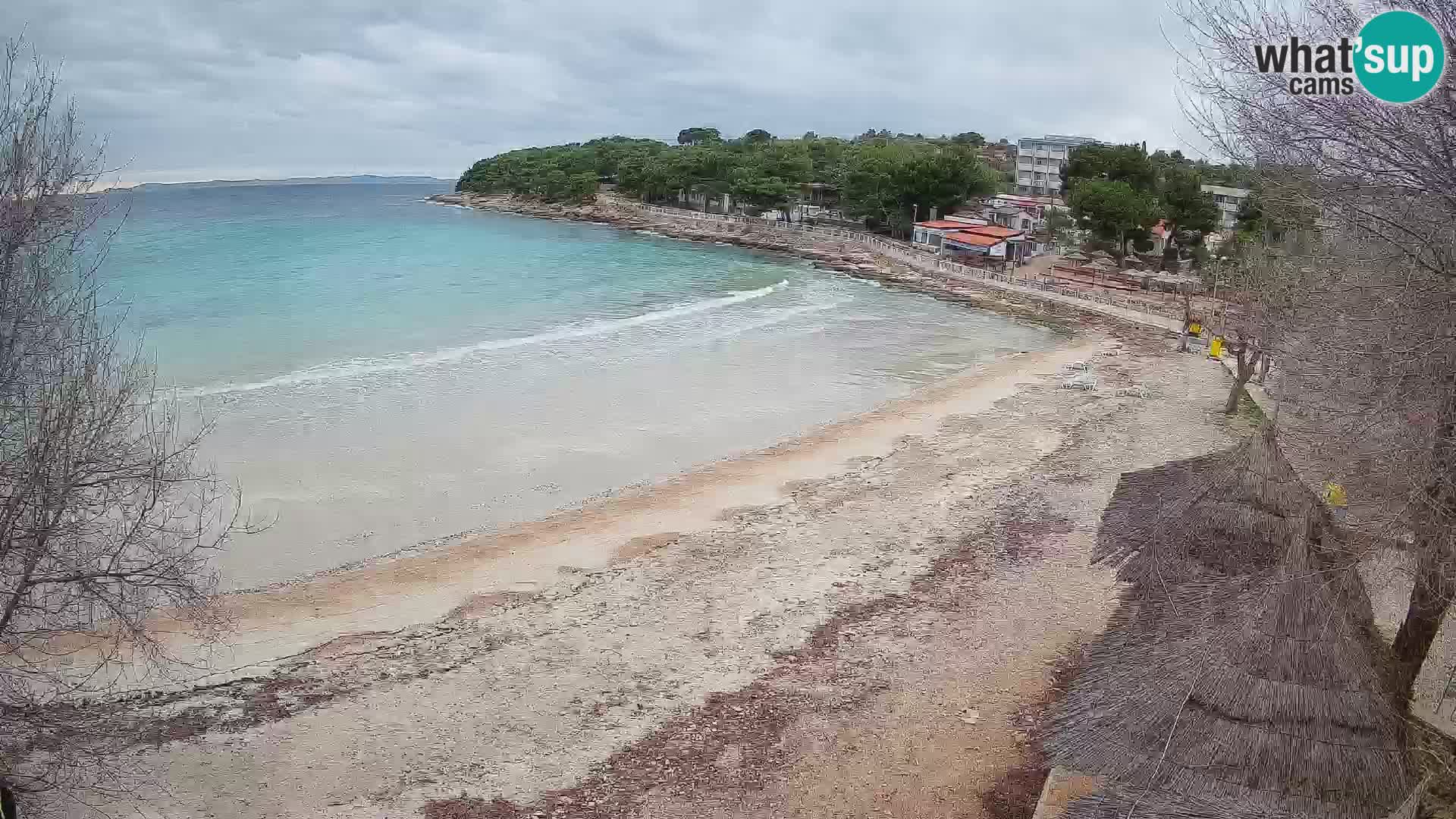 Plaža Slanica Murter – web kamera