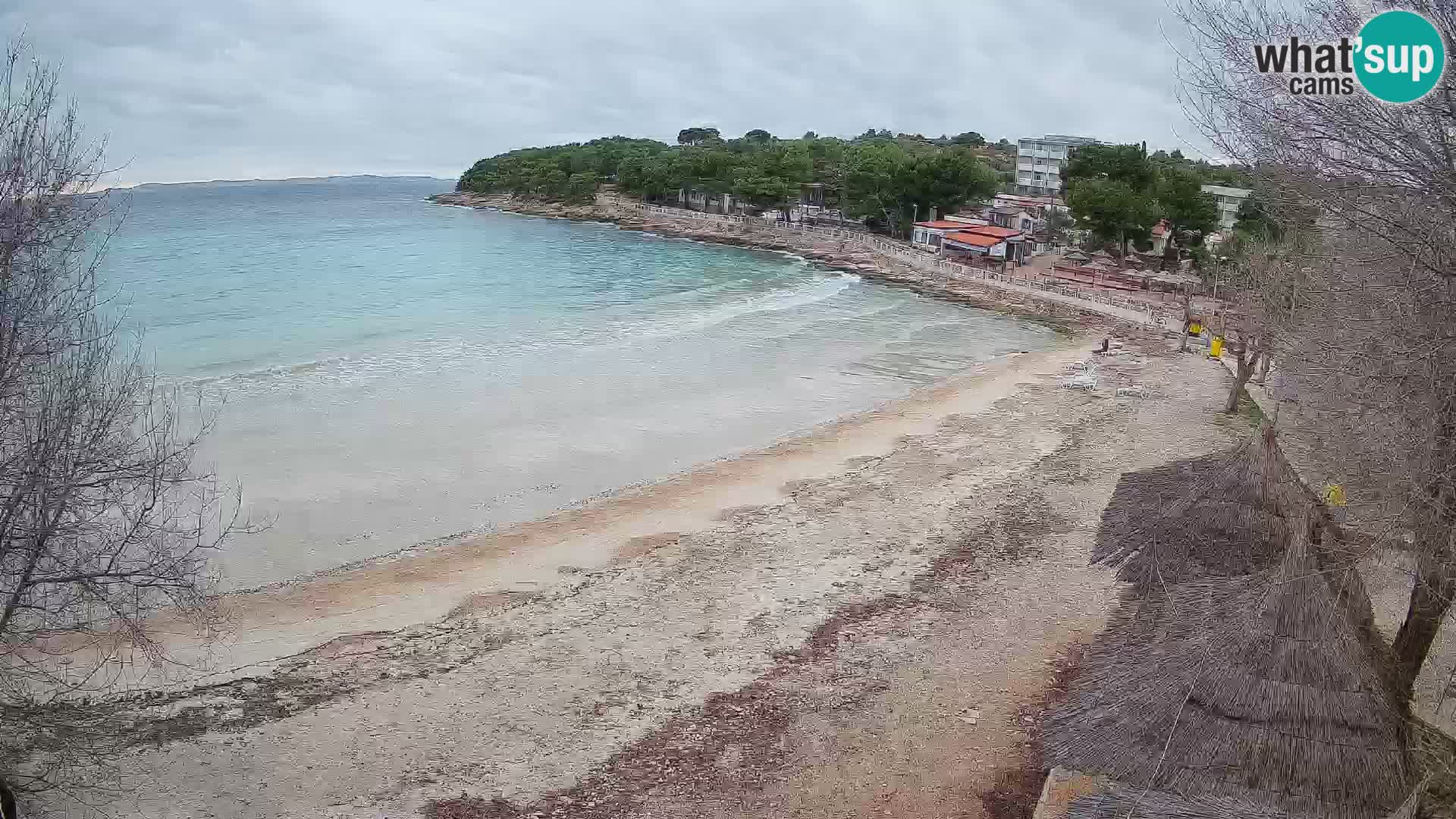 Plaža Slanica Murter – web kamera