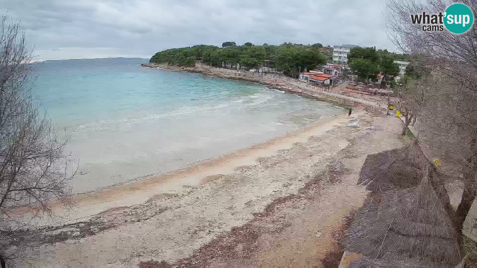 Strand Slanica Murter – webcam