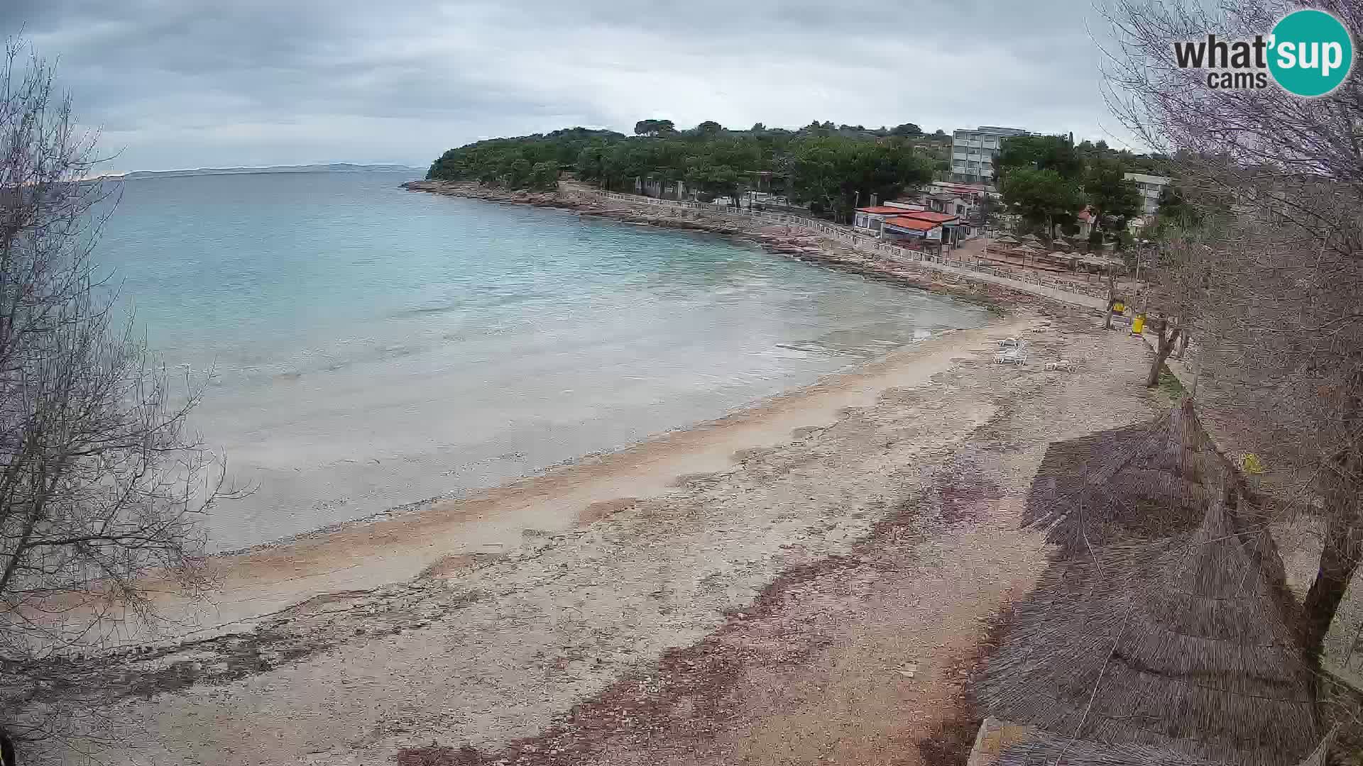 Plaža Slanica Murter – web kamera