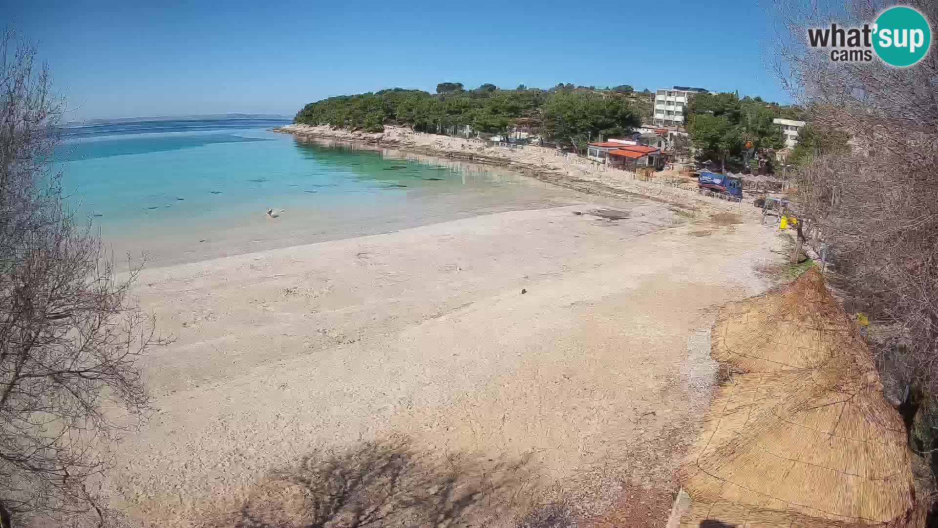 Plaža Slanica Murter – web kamera