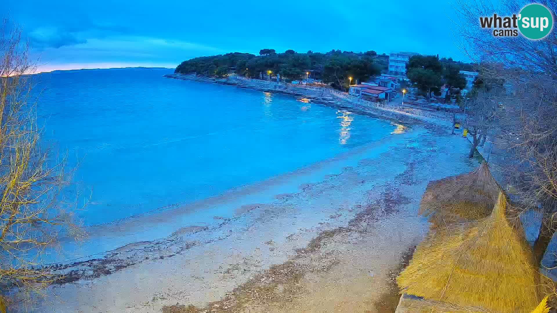 Plaža Slanica Murter – kamera v živo