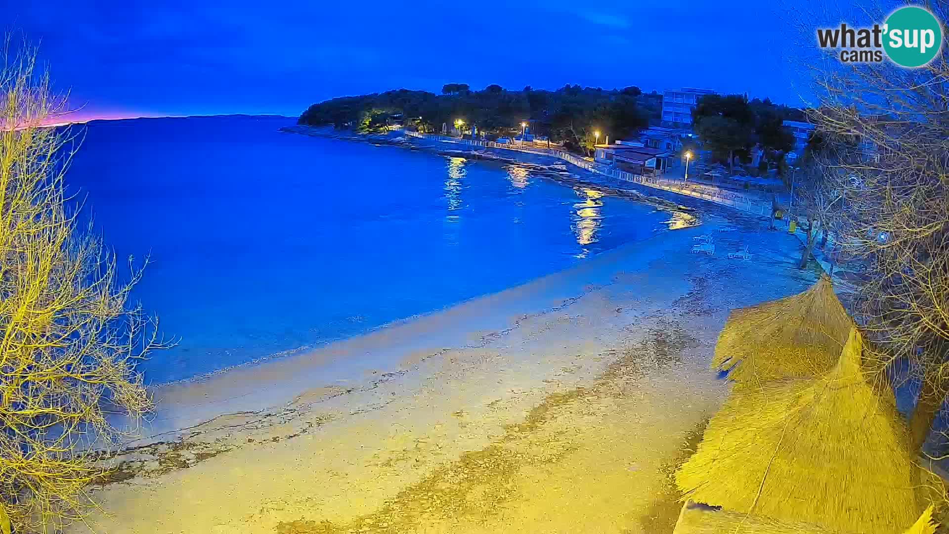 Plaža Slanica Murter – web kamera