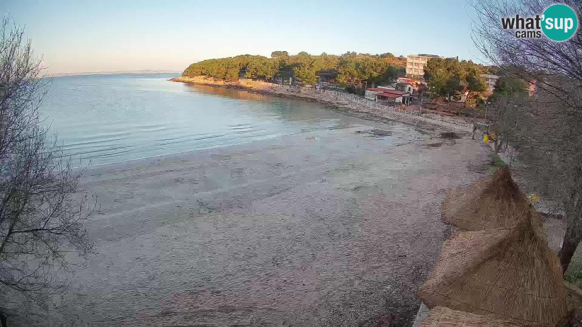 Plaža Slanica Murter – kamera v živo