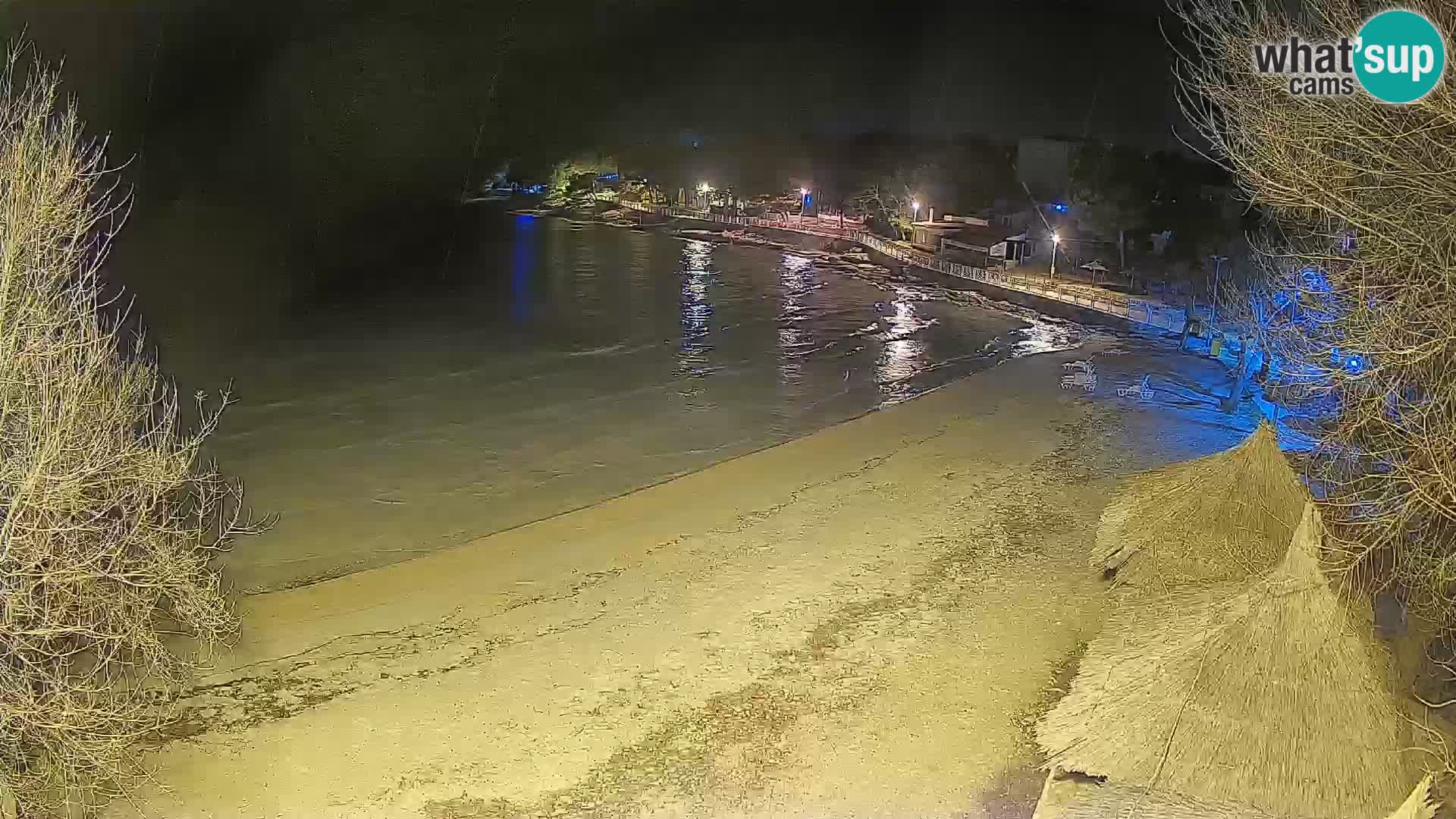 Strand Slanica Murter – webcam