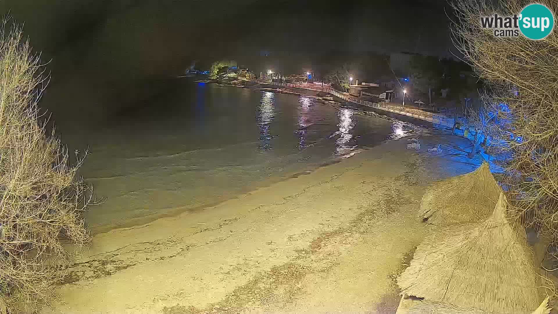 Strand Slanica Murter – webcam