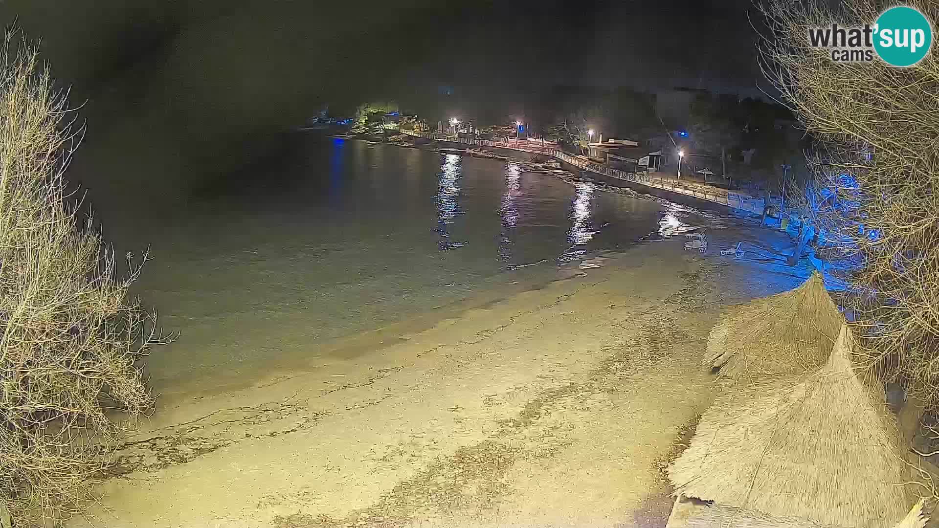 Strand Slanica Murter – webcam