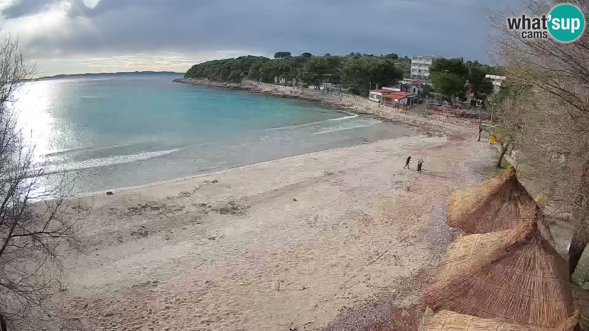 Strand Slanica Murter – webcam